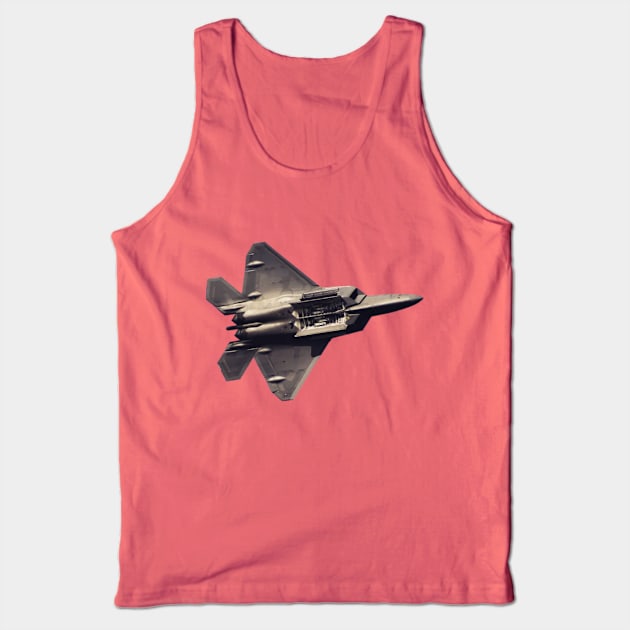 F-22 Raptor weapons doors open Tank Top by acefox1